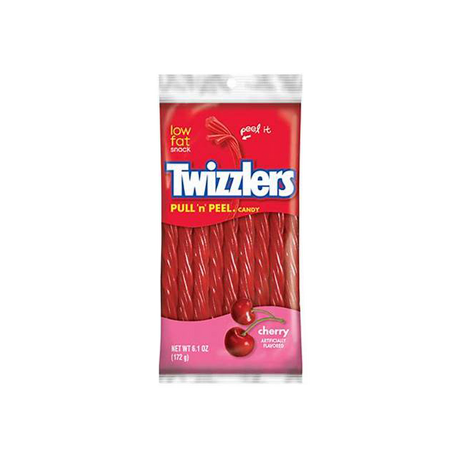 TWIZZLERS Peg Bag Cherry Pull & Peel 172g