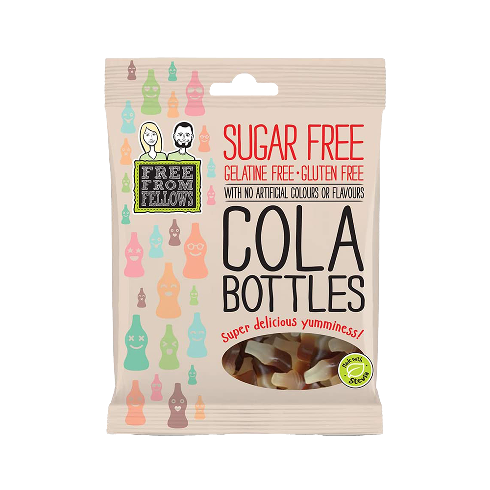 FREE FROM FELLOWS Cola Bottles 100g - Longdan Official