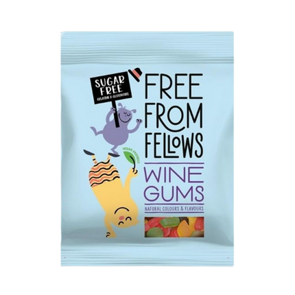 FREE FROM FELLOWS Wine Gums 100g (Case 10)