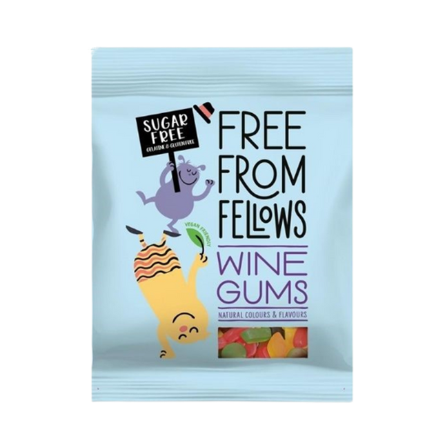 FREE FROM FELLOWS Wine Gums 100g (Case 10)