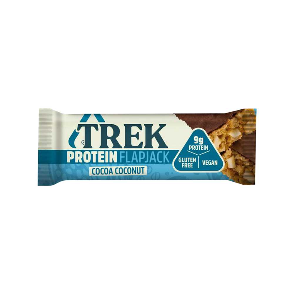 TREK Cocoa coconut protein flapjack 50g