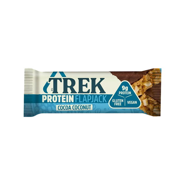 TREK Cocoa coconut protein flapjack 50g