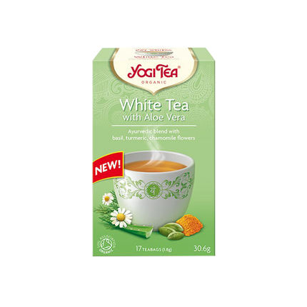 YOGI TEA White Tea with Aloe Vera 17 bags
