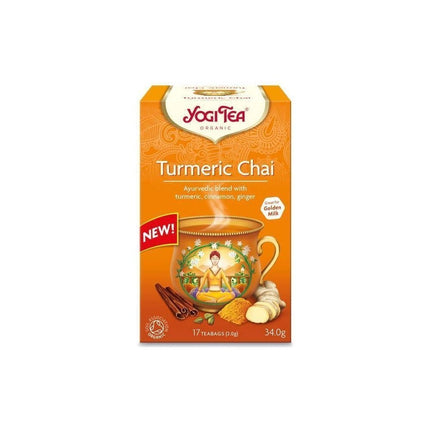 YOGI TEA Turmeric Chai - og 17 bags (Case 6)