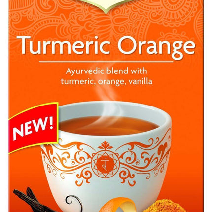 YOGI TEA Turmeric Orange 17 bags (Case 6)