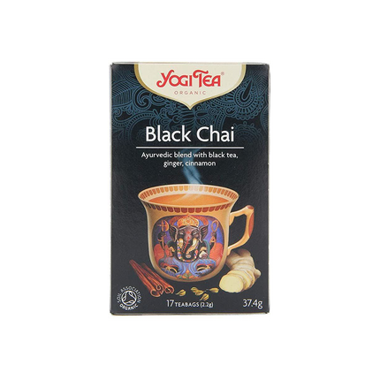 YOGI TEA Black Chai - og 17 bags