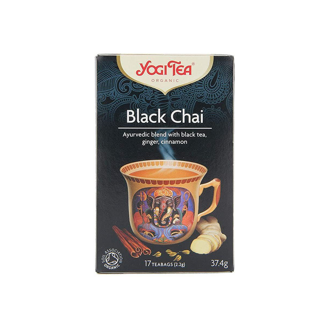 YOGI TEA Black Chai - og 17 bags