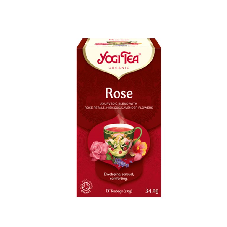 YOGI TEA Rose - og 17 bags (Case 6)