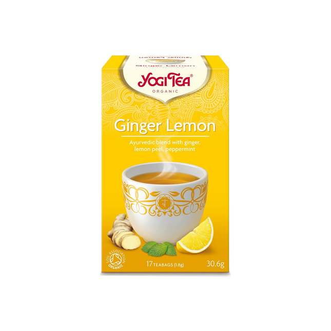 YOGI TEA Ginger Lemon - og 17 bags