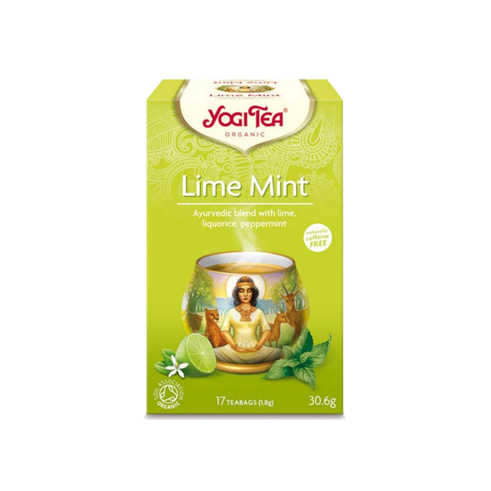 YOGI TEA Lime Mint - og 17 bags