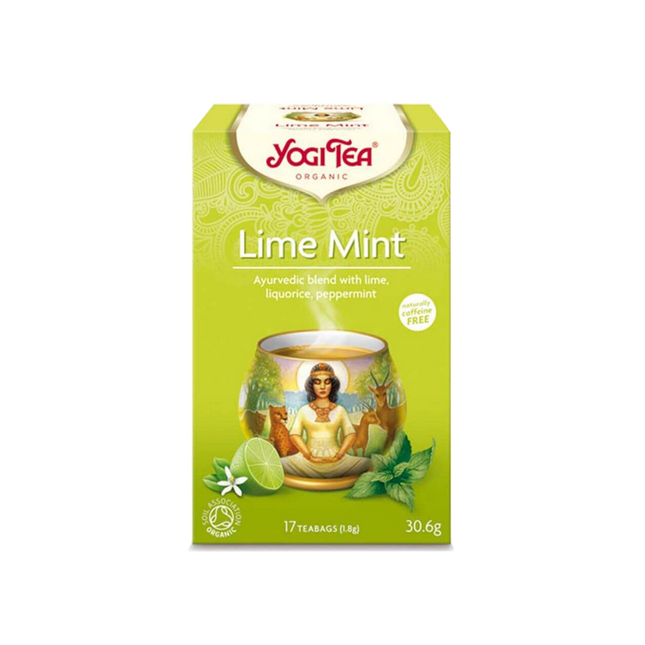 YOGI TEA Lime Mint - og 17 bags