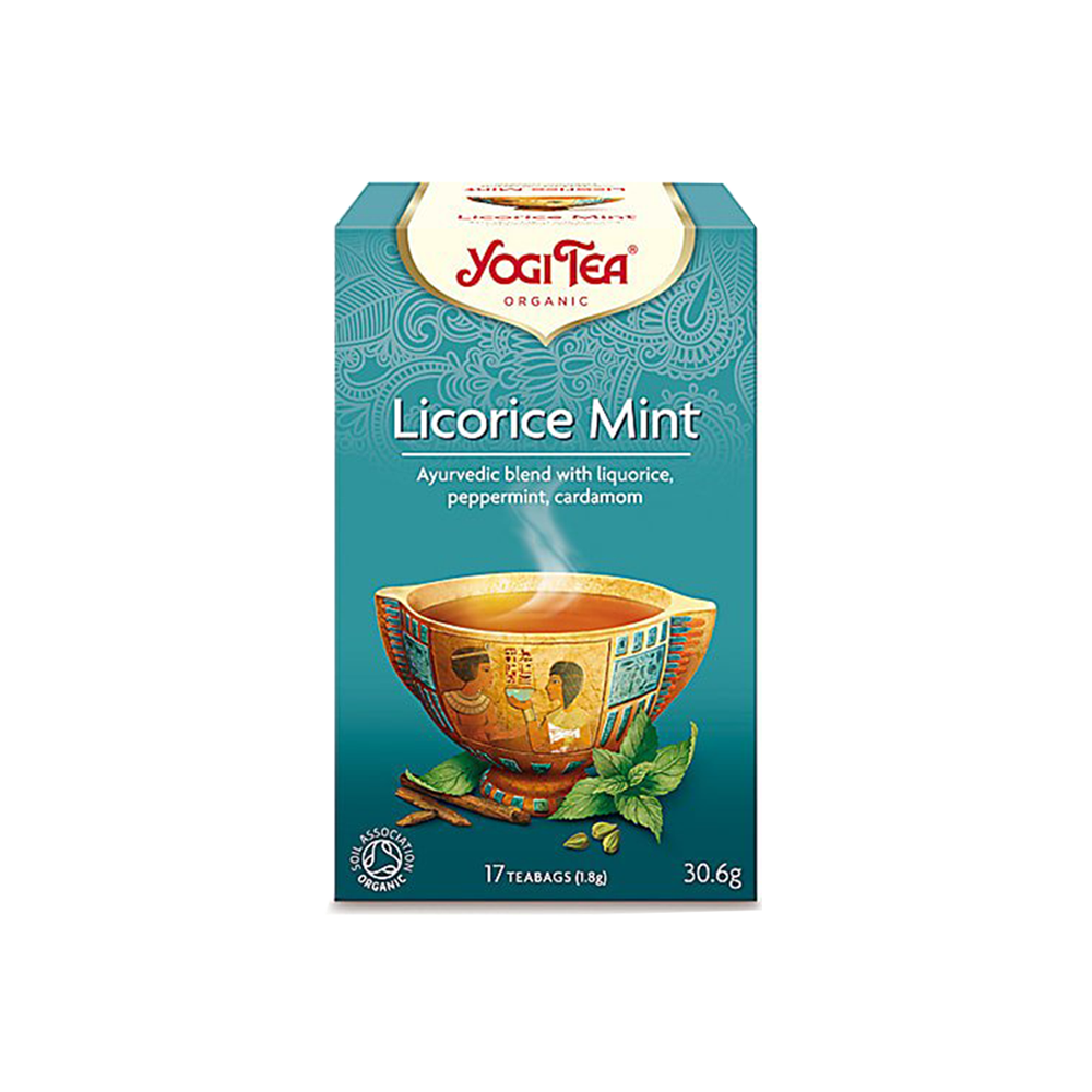 YOGI TEA Licorice Mint - og 17 bags