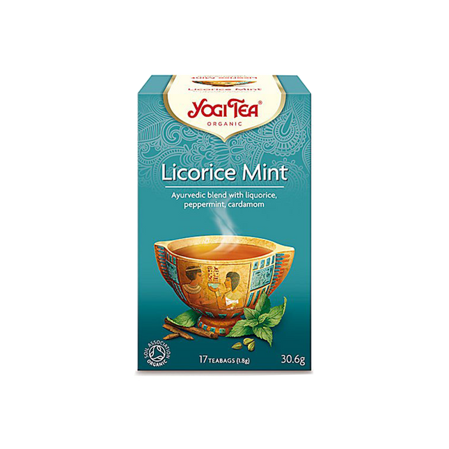 YOGI TEA Licorice Mint - og 17 bags