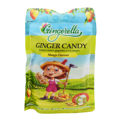 Gingerella Ginger Chewy Candy Mango 85g - Longdan Online Supermarket