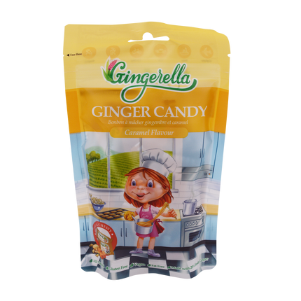 Gingerella Ginger Chewy Candy Caramel 85g - Longdan Online Supermarket