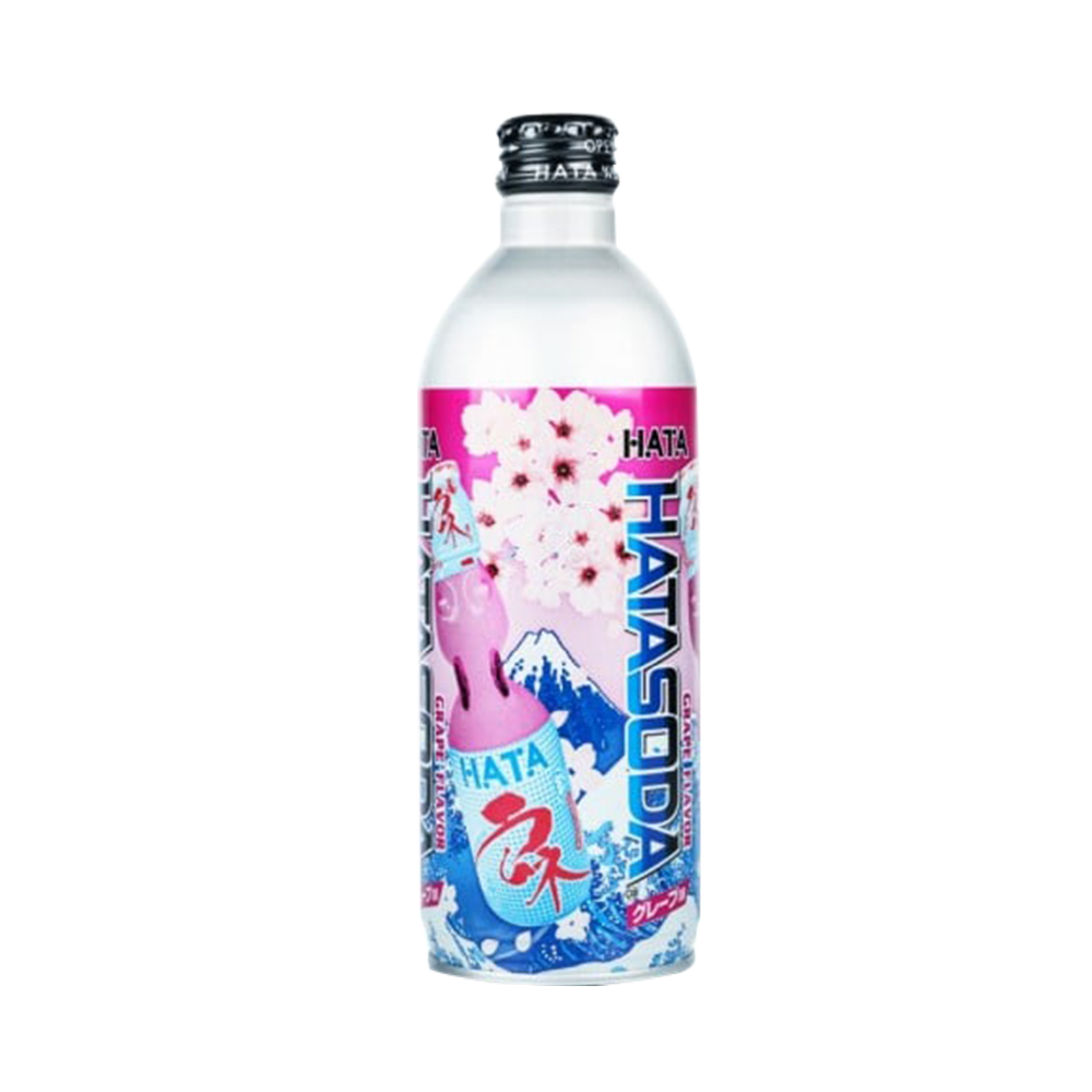 HATAKOSEN Soda Grape 500ml (Case 24)