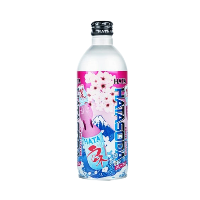 HATAKOSEN Soda Grape 500ml (Case 24)