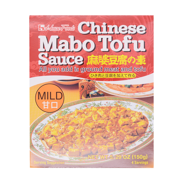 House Mabo Tofu Sauce Mild 150g - Longdan Online Supermarket