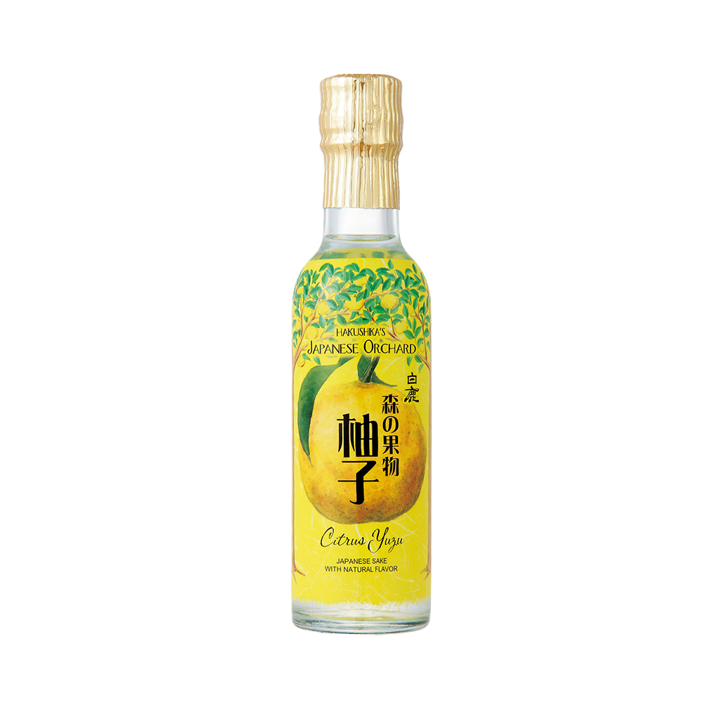 HAKUSHIKA Morino Kudamono Yuzu 10% 200ml (Case 12)