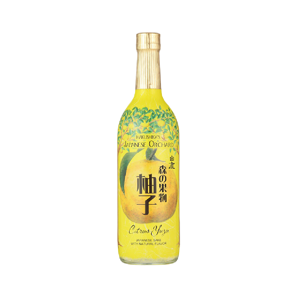HAKUSHIKA Morino Kudamono Yuzu 720ml (Case 12)