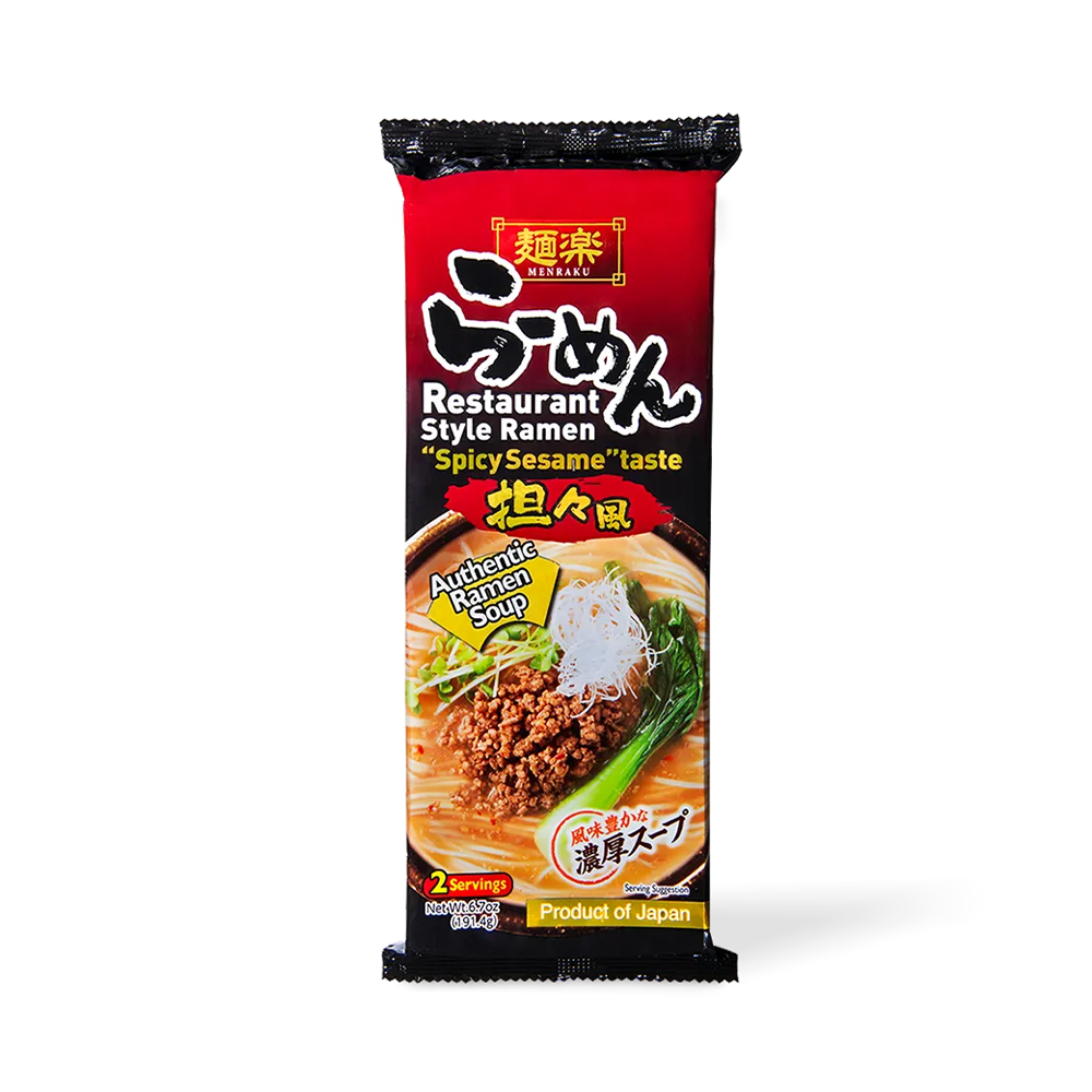 HIKARI MENRAKU Ramen Spicy Sesame Taste 191.4g (Case 12)