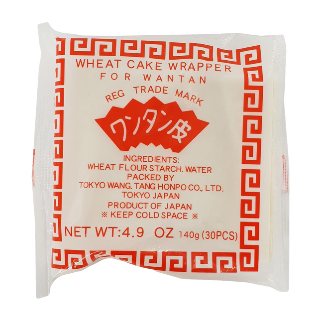 TOKYO WANG TANG Wantan Wrapper (30pcs) 130g (Case 48)