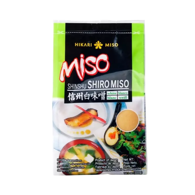 HIKARI MISO Shinshu Miso Paste White 400g (Case 10)