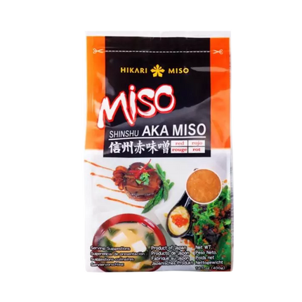 HIKARI MISO Shinshu Miso Paste Red 400g (Case 10)