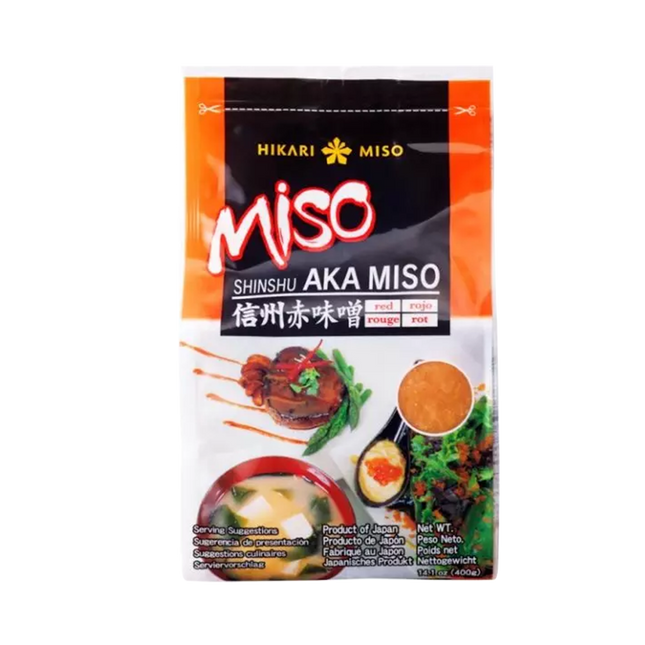 HIKARI MISO Shinshu Miso Paste Red 400g (Case 10)