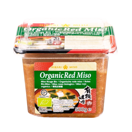 HIKARI Organic Miso Paste (Red) 500g - Longdan Official