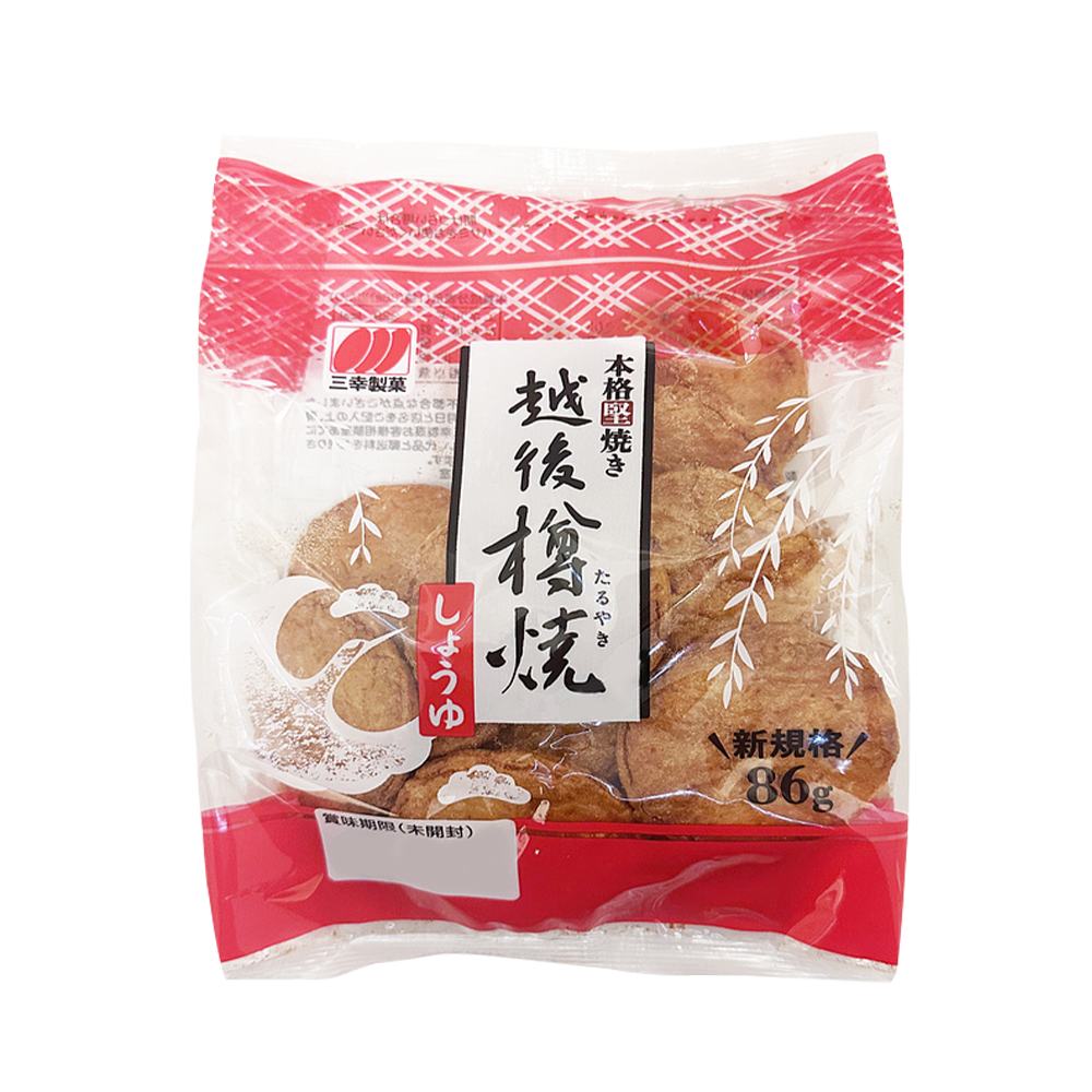 SANKO SEIKA Echigo Taruyaki Soy Sauce 86g (Case 12)