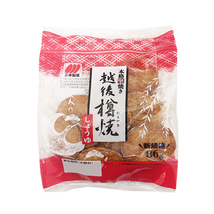 SANKO SEIKA Echigo Taruyaki Soy Sauce 86g (Case 12)
