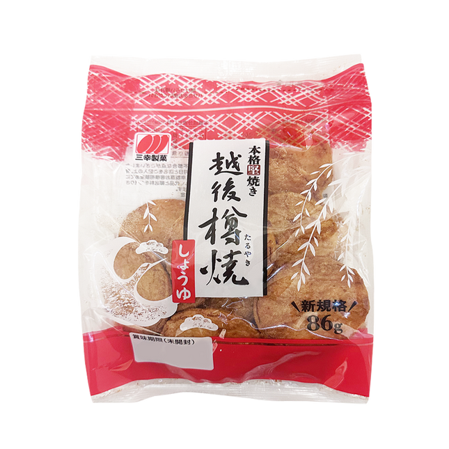 SANKO SEIKA Echigo Taruyaki Soy Sauce 86g (Case 12)