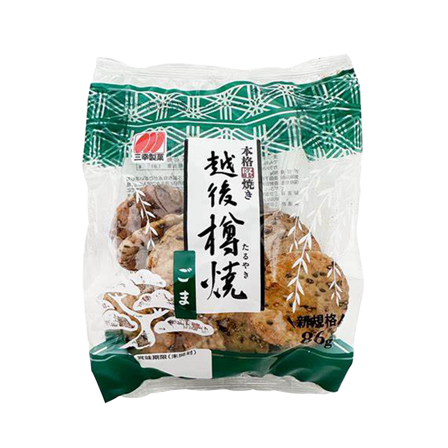 SANKO SEIKA Echigo Taruyaki Sesame 86g (Case 12)