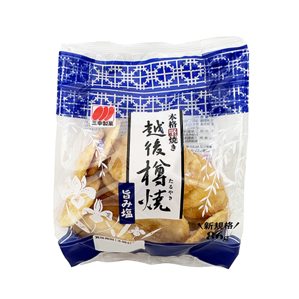 SANKO SEIKA Echigo Taruyaki Salt 86g (Case 12)