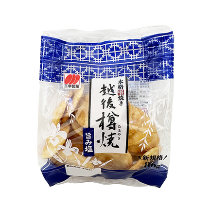 SANKO SEIKA Echigo Taruyaki Salt 86g (Case 12)