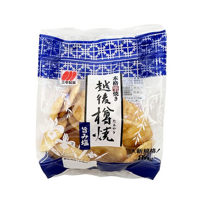 SANKO SEIKA Echigo Taruyaki Salt 86g (Case 12)