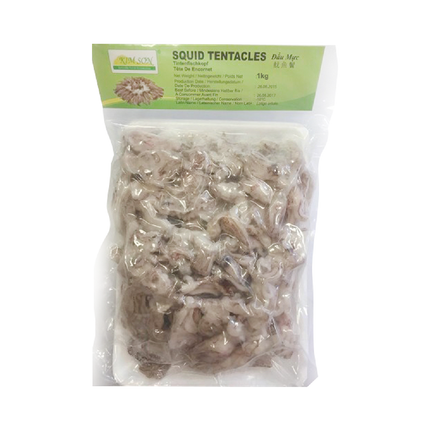 Kim Son Squid Tentacles  IQF 1kg (Case 10)