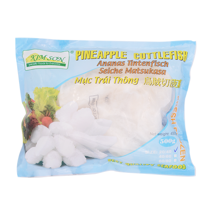 Pineapple Cuttlefish 500g (Frozen) - Longdan Online Supermarket