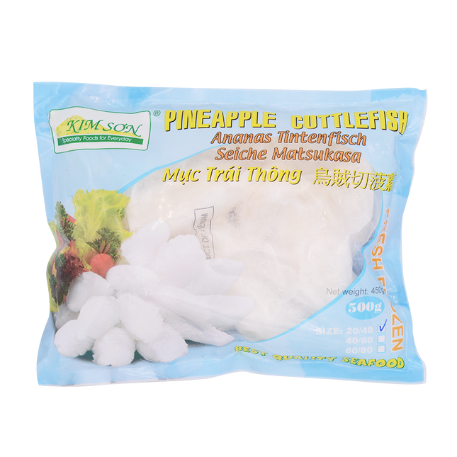 Pineapple Cuttlefish 500g (Frozen) - Longdan Online Supermarket