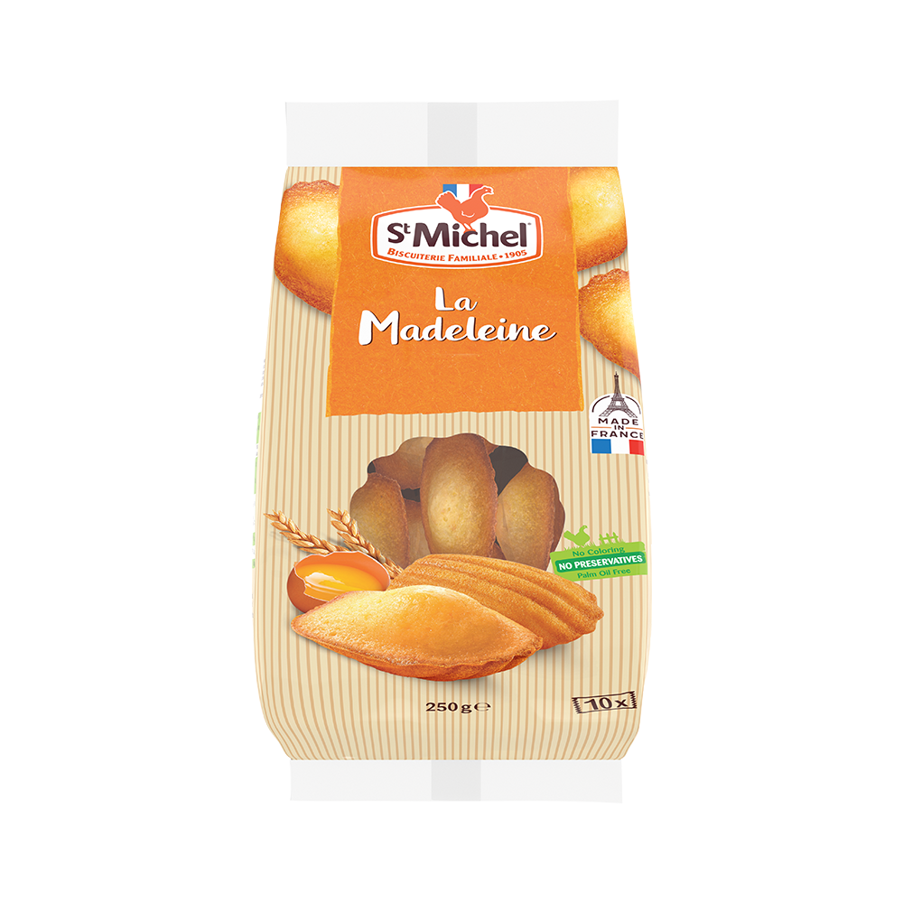 ST MICHEL Traditional Madeleines 250G (Case 10)