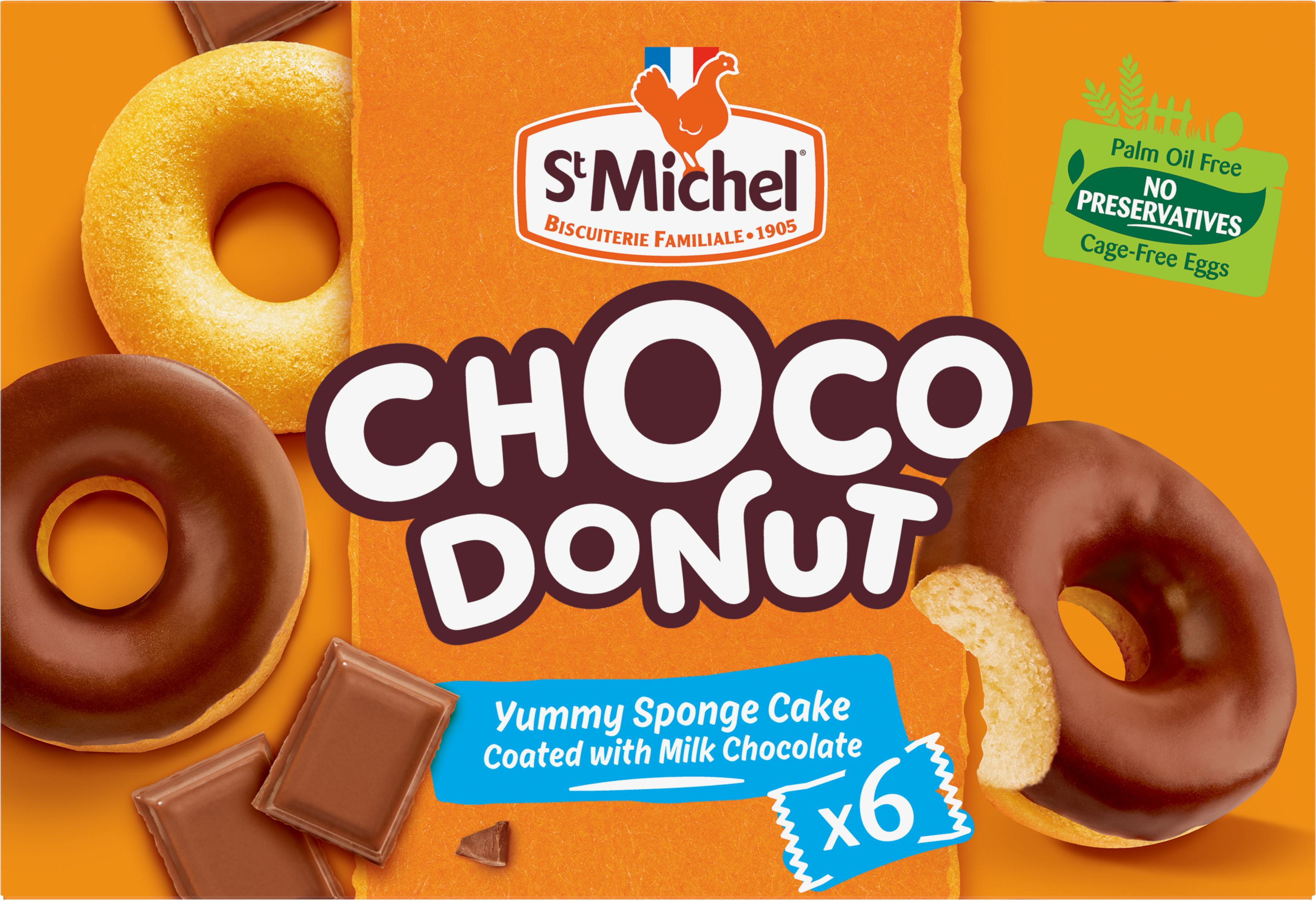 ST MICHEL Choco Donut 180G (Case 9)