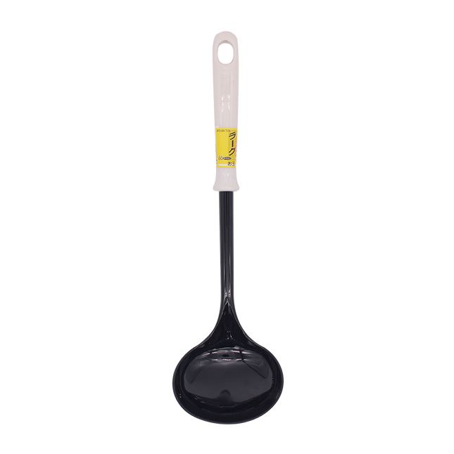 Josho Lucid Black Nylon Ladle with Hanging Hole - Longdan Online Supermarket