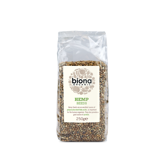 BIONA Organic Hemp Seed (OMEGA rich) 250g - Longdan Online Supermarket