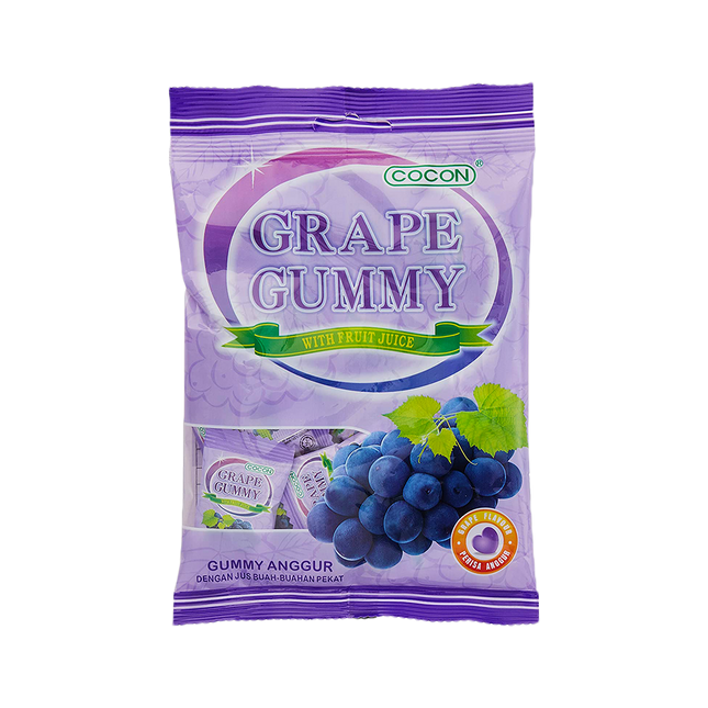 COCON Gummy Jelly Sweets - Grape 100g - Longdan Official