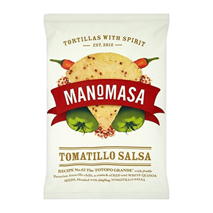 MANOMASA Tortilla - Tomatillo Salsa 140g - Longdan Official