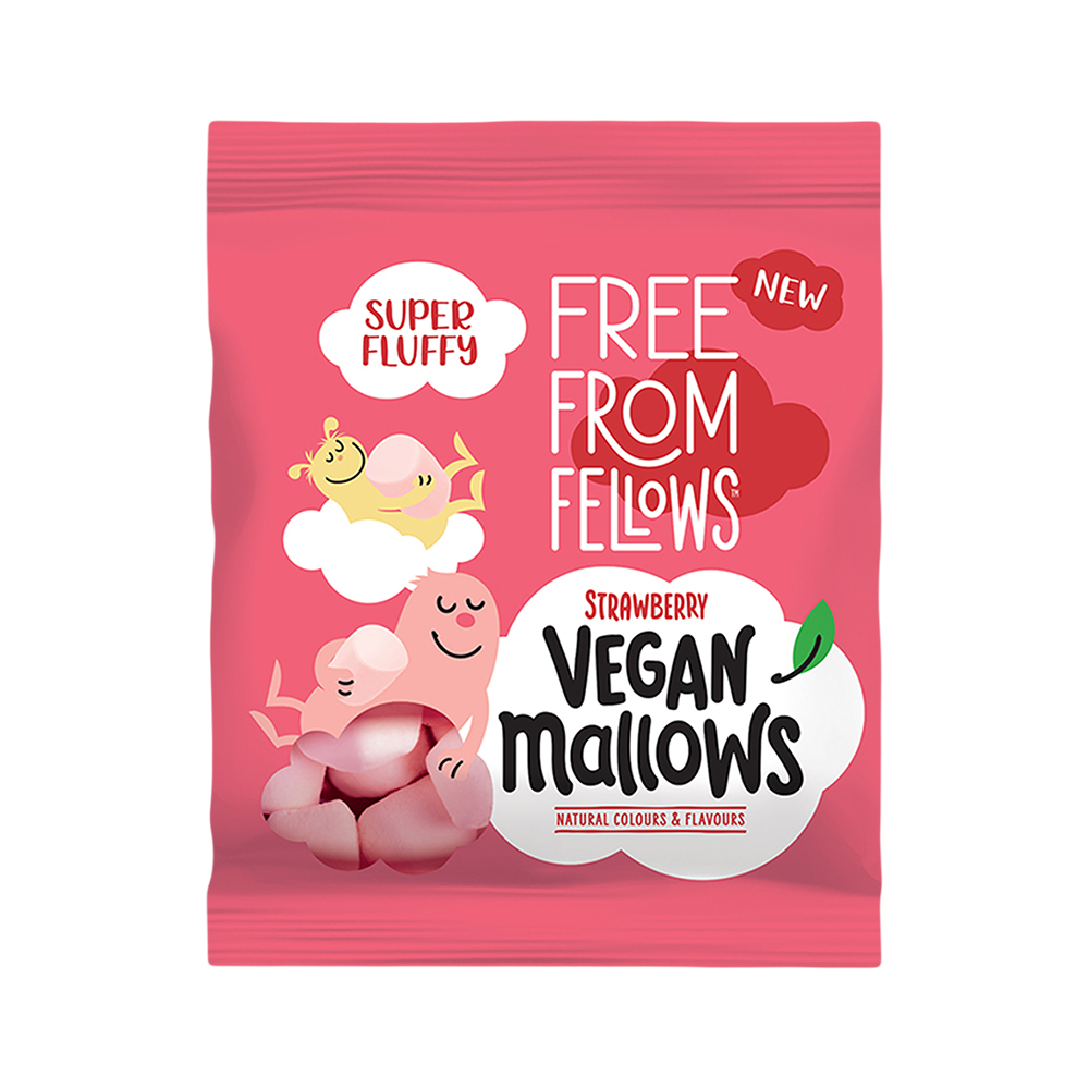 FREE FROM FELLOWS Strawberry Mallows 105g - Longdan Official