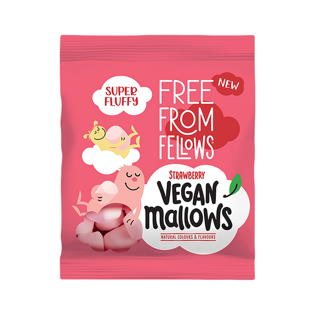 FREE FROM FELLOWS Strawberry Mallows 105g - Longdan Official