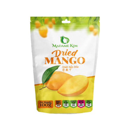 Longdan Dried Mango 100gr (Case 30)