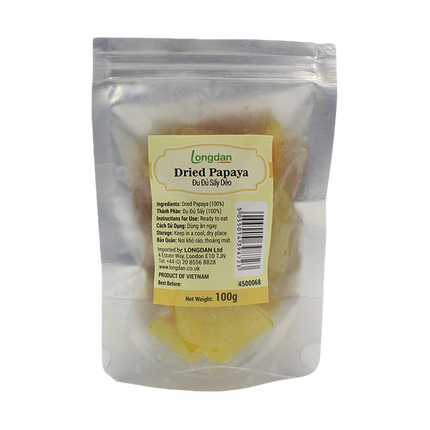 Longdan Dried Papaya 100gr - Longdan Official Online Store